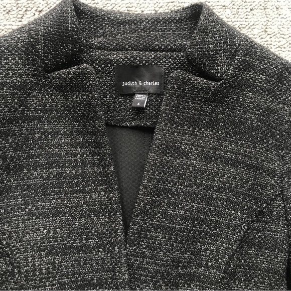 Judith & Charles size 6 tweed blazer - Picture 3 of 4